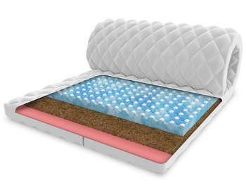 Nakładka na materac MALTA PIANKA VISCO KOKOS - 80 x 200