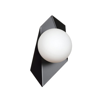 DRIFTON K1 BLACK 636/K1 nowoczesny kinkiet oryginalny DESIGN czarny kula klosz