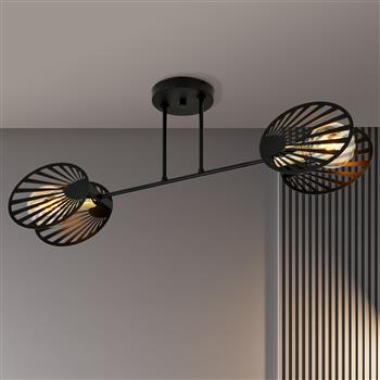 TALIA 2 BLACK lampa wisząca oryginalny Design nowoczesna