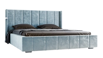 Łóżko tapicerowane z pojemnikiem - VESPER 140x200 cm