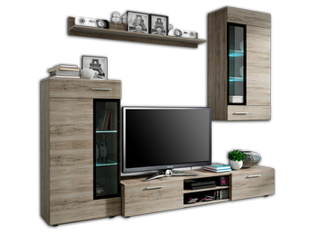 Meblościanka, zestaw mebli do salonu Dora