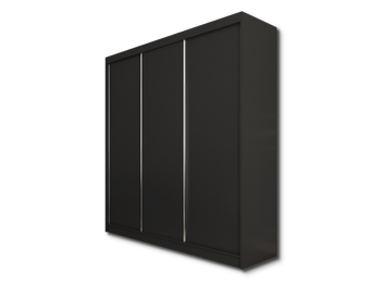 Szafa przesuwna Tabula 240 cm czarny