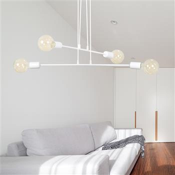 MULTIPO 4 WHITE 697/4 lampa wisząca loft regulowana oryginalny design