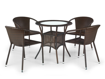 MIDAS stół ciemny brąz (2p=1szt)