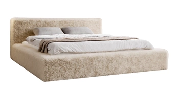 Łóżko tapicerowane z pojemnikiem na pościel - LAPPO 180x200 cm