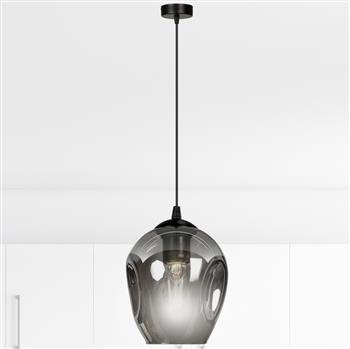 ISTAR 1 BL GRAFIT 680/1 lampa wisząca żyrandol nowoczesny szklane klosze NOWOŚĆ