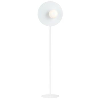 OSLO LP1 WHITE/OPAL 1189/LP1 nowoczesna lampa podłogowa szklany klosz