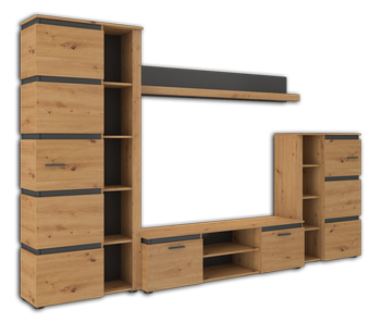 Meblościanka, zestaw mebli do salonu Baki