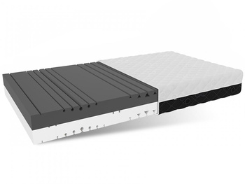 Materac piankowy BLACK and WHITE - 120 x 200