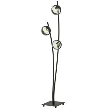 HUNTER LP3 BLACK/STRIPE 1101/LP3 lampa podłogowa nowoczesna klosze