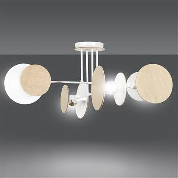 ZITA 4 WHITE 174/4 nowoczesna lampa sufitowa styl skandynawski najnowszy design