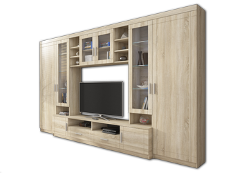 Meblościanka, zestaw mebli do salonu Gola