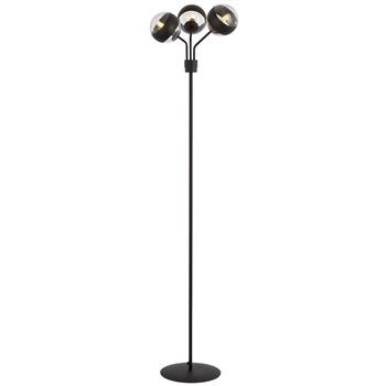 NOVA LP3  BLACK/STRIPE 1139/LP3 lampa podłogowa szklane klosze