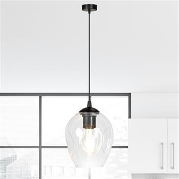 ISTAR 1 BL TRANSPARENT 679/1 lampa wisząca żyrandol nowoczesny szklane klosze NOWOŚĆ