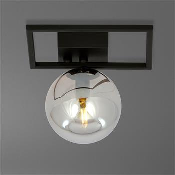 IMAGO 1E BLACK/GRAFIT 1131/1E nowoczesny plafon sufitowy klosz