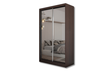 Szafa przesuwna Elata 120 cm wenge