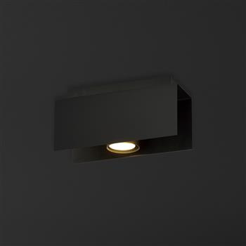 KENNO 1 BLACK 1141/1 plafon sufitowy nowoczesny spot halogen