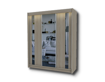 Szafa przesuwna Malva 180 cm Dąb sonoma