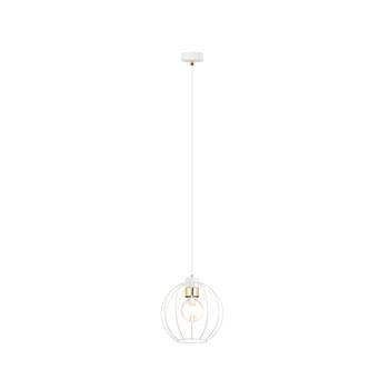 GINO 1 WHITE/GOLD 1223/1 lampa wisząca regulowana czarna styl loftowy