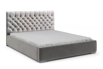 Łóżko tapicerowane z pojemnikiem - CARMEN  180x200 cm