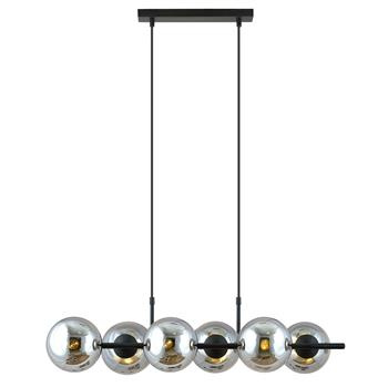 RORY 6 BLACK/GRAFIT 1207/6 nowoczesna lampa wisząca