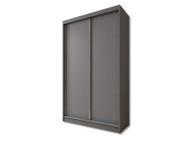 Szafa przesuwna Tabula 150 cm biały