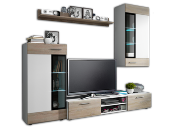 Meblościanka, zestaw mebli do salonu Dora