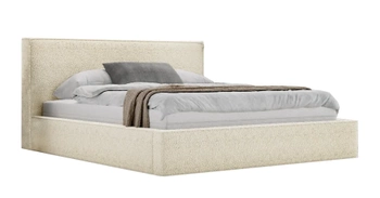 Łóżko tapicerowane z pojemnikiem - UMBERTO 200x200 cm