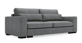 Kanapa z funkcją spania Amstro - kolor szary