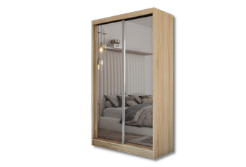 Szafa przesuwna Elata 120 cm dąb sonoma