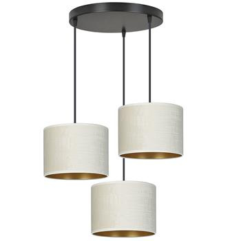 HILDE 3 BL PREMIUM WHITE lampa wisząca abażury regulowana nowoczesna