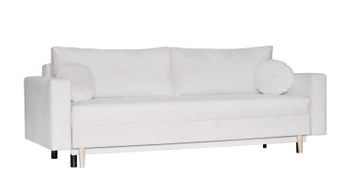 Kanapa z funkcją spania Bergen - kolor biały