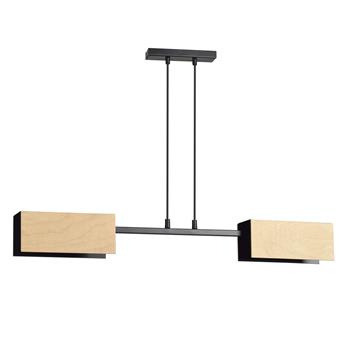ZAPER 2 BLACK 616/2 oryginalna lampa wisząca czarna styl skandynawski DESIGN