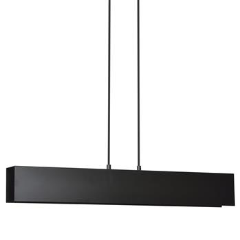 GENTOR 3 BLACK 672/3 oryginalna lampa wisząca czarna LOFT regulowana metalowa DESIGN