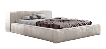 Łóżko tapicerowane z pojemnikiem - ECHO 140x200 cm