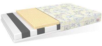 Materac piankowy SMILE dino - 80 x 200