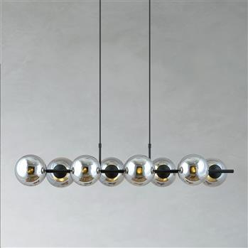 RORY 8 BLACK/GRAFIT 1207/8 nowoczesna lampa wisząca