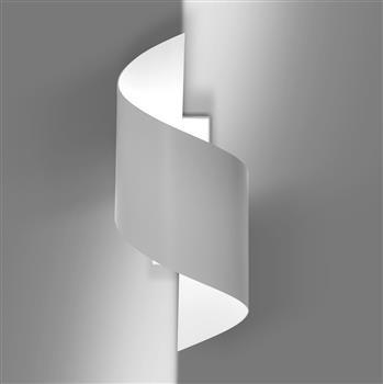 SPINER WHITE 920/1 nowoczesny kinkiet LED zakręcony biały różne kolory DESIGN