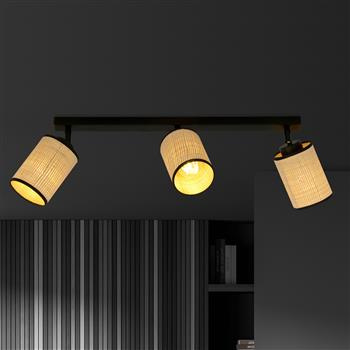 YOGA 3 BLACK 1151/3 plafon sufitowy nowoczesny abażury