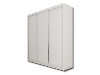 Szafa przesuwna Tabula 180 cm biały