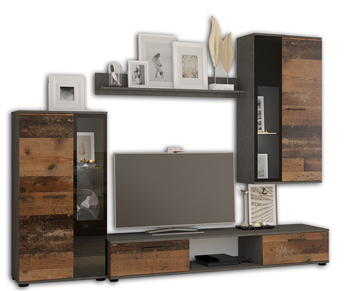 Meblościanka, zestaw mebli do salonu Osman