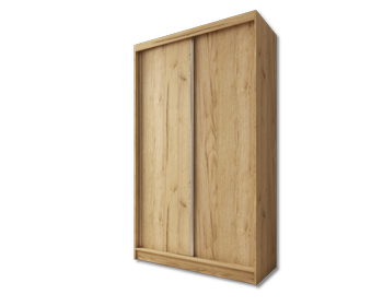 Szafa przesuwna Tabula 150 cm biały