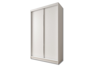 Szafa przesuwna Tabula 150 cm biały