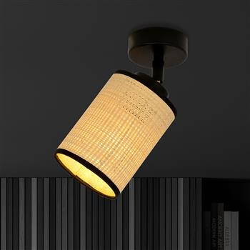 YOGA 1 BLACK 1151/1 plafon sufitowy nowoczesny abażur