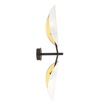 VENE K2 WHITE/GOLD 1159/K2 kinkiet ścienny oryginalny design abażury