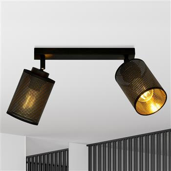 BRONX 2 BLACK 1152/2 plafon sufitowy nowoczesny abażury