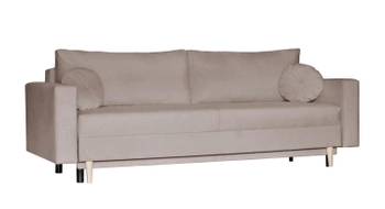 Kanapa z funkcją spania Bergen - kolor beżowy