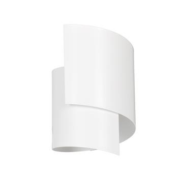 EOS K1 WHITE 626/K1 zakręcony kinkiet ścienny biały dekoracyjny LOFT