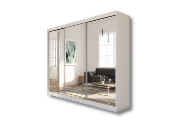 Szafa przesuwna Elata 240 cm biały