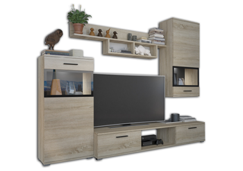 Meblościanka, zestaw mebli do salonu Debora